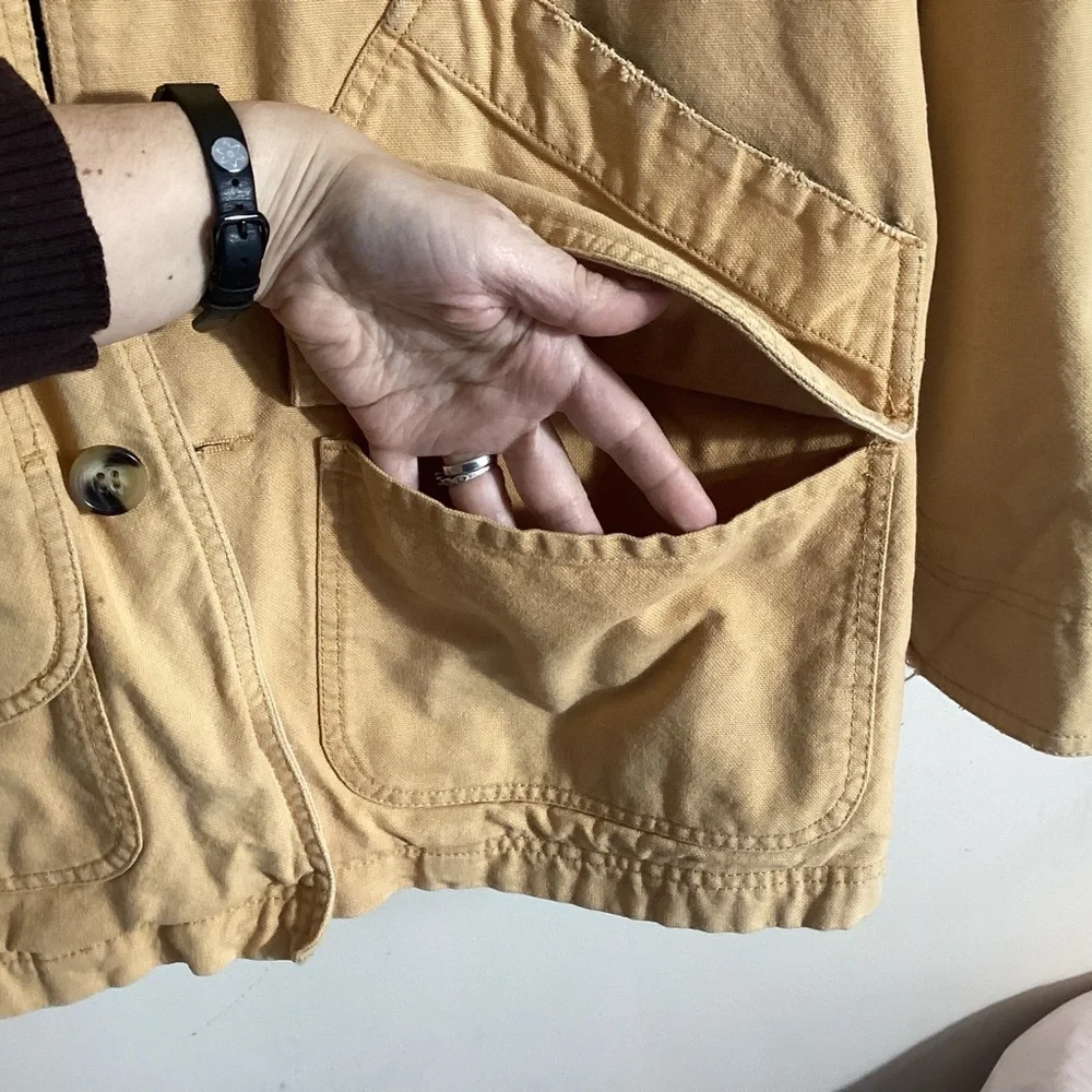 Lanesboro Outdoor Tan Canvas Barn Chore Jacket XL
